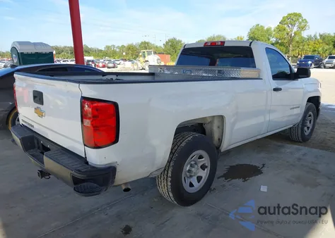 2015 Chevrolet Silverado 1500 Wt из США, поврежденный, VIN 1GCNCPEH4FZ390920